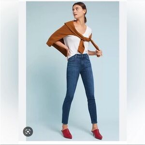 Anthropologie Ag Adriano Goldschmied The High-Rise Stevie Ankle Jeans Size 25